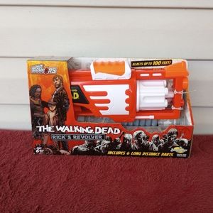 Buzzbee Toys Air Warriors The Walking Dead Rick's Revolver
